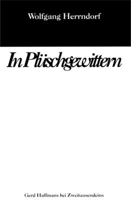 Buchcover »In Plüschgewittern«