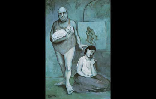 Pablo Picasso, Gauklerfamilie, 1904
